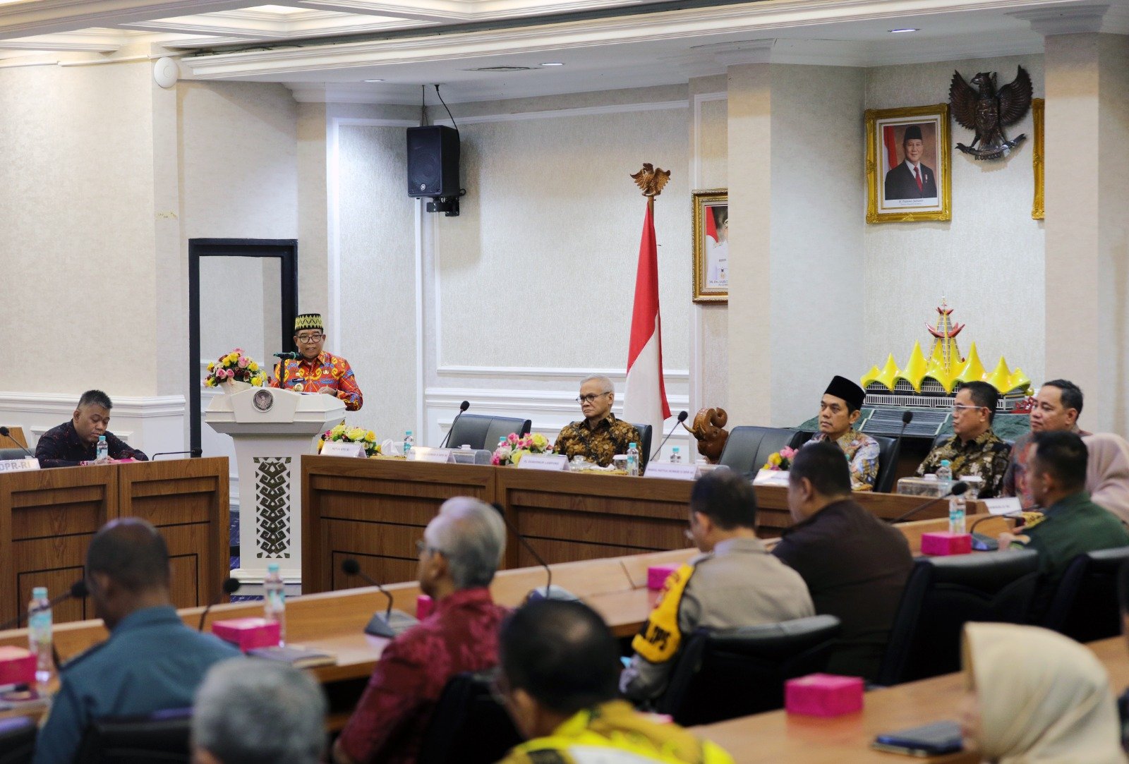 Pj. Gubernur Samsudin Terima Kunker Komisi II DPR RI